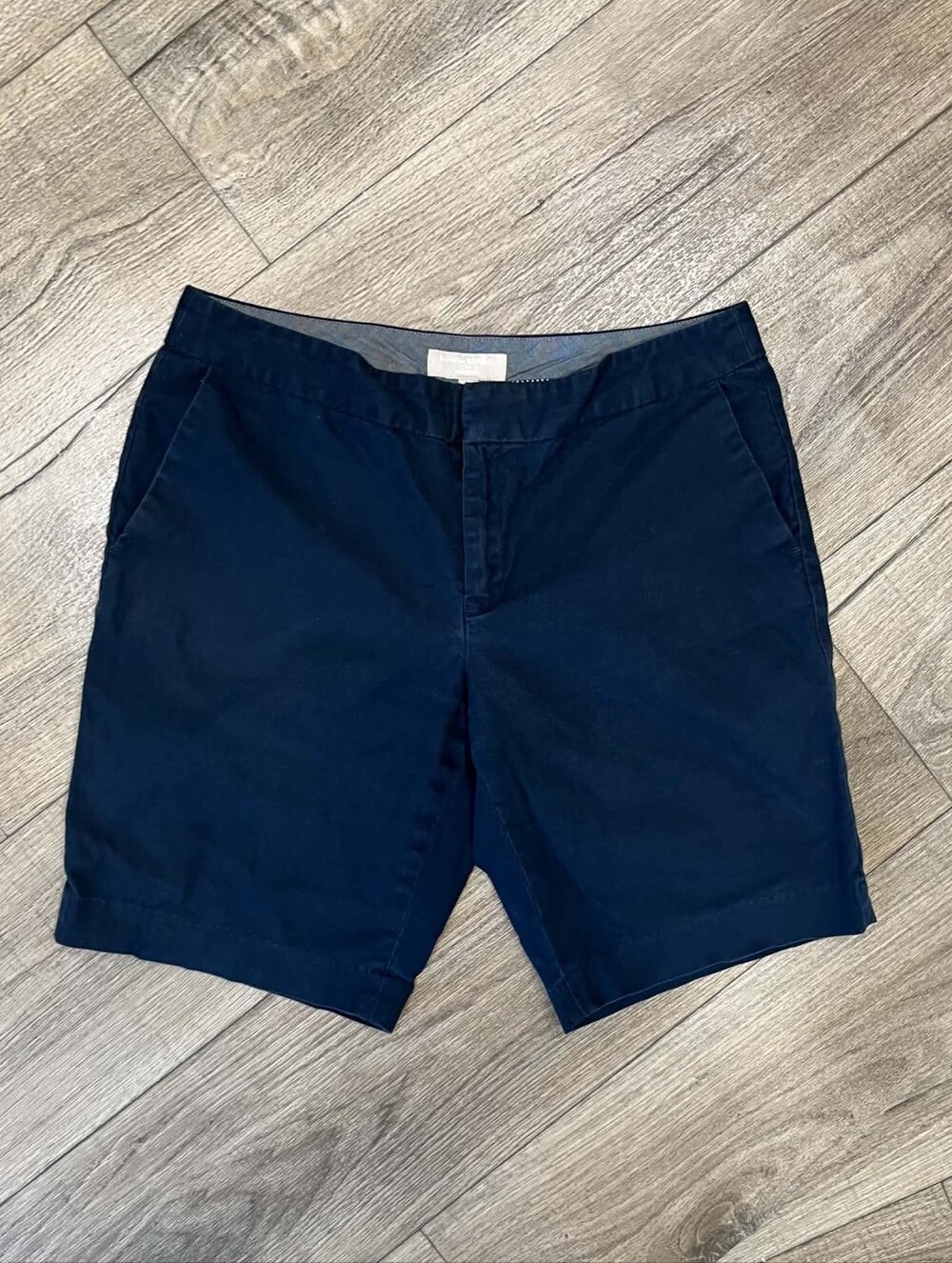 Banana Republic Navy Flat-Front Men's Shorts